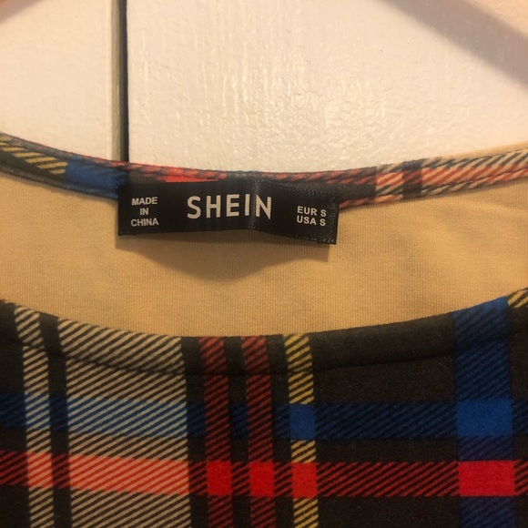 Shein plaid midi dress - Picture 2 of 2